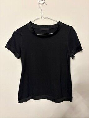 Alexander McQueen Classic Black Short-Sleeve Women's Tee